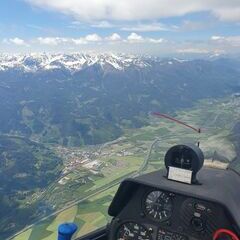 Flugwegposition um 10:37:52: Aufgenommen in der Nähe von Gaishorn am See, Österreich in 2344 Meter